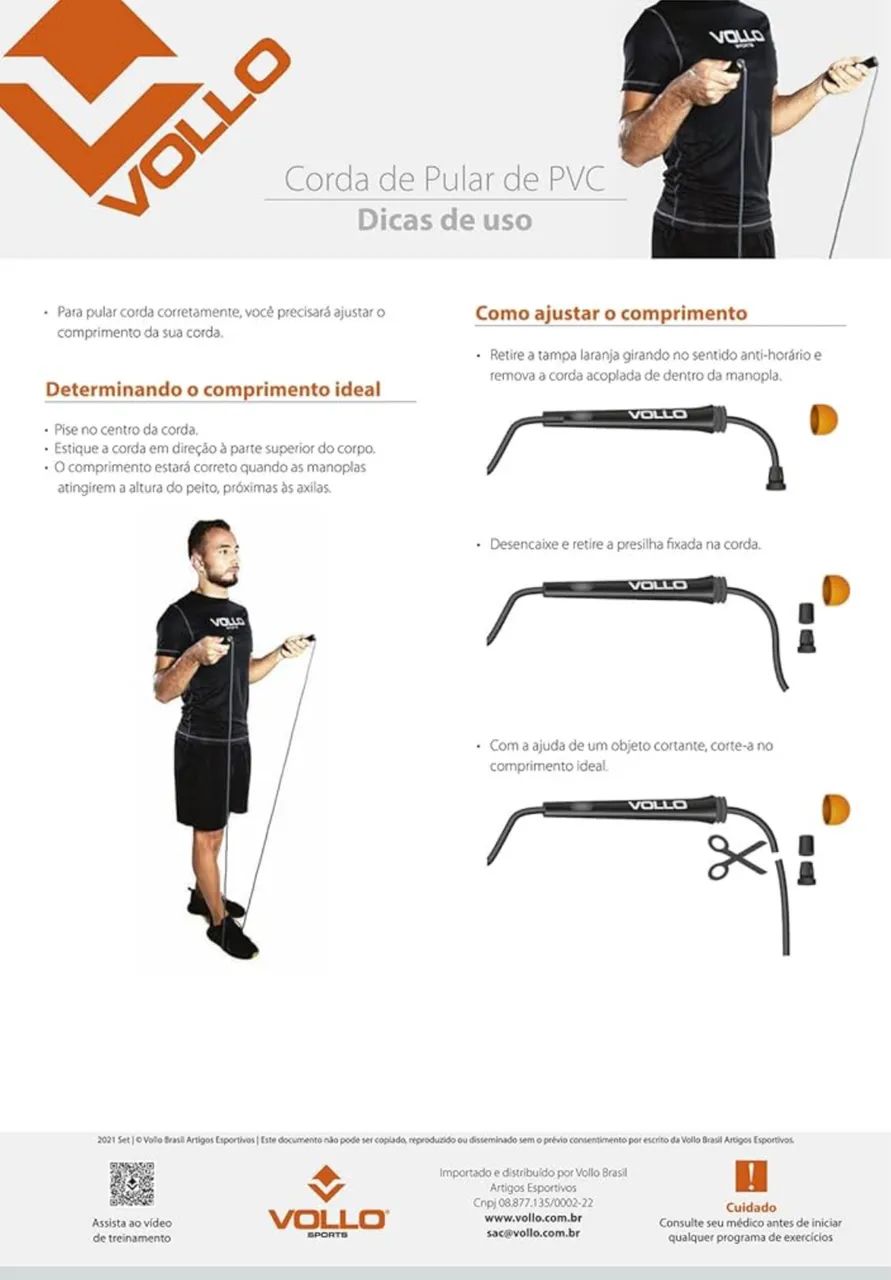 Corda Vollo de Pular de PVC - Foto 4