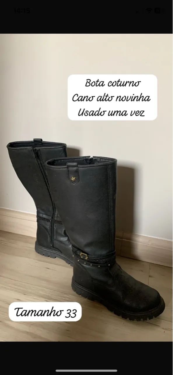 Bota cano alto  - Foto 3