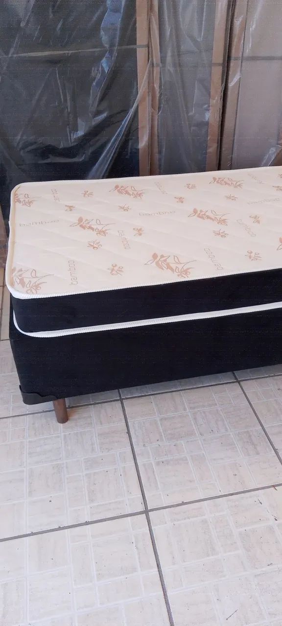 L pôPqCama box solteiro nova 188 x 88 - Foto 4