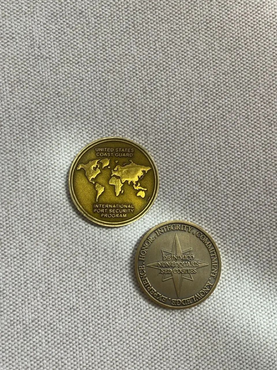 Medalhas do Programa de Segurança Portuária Internacional