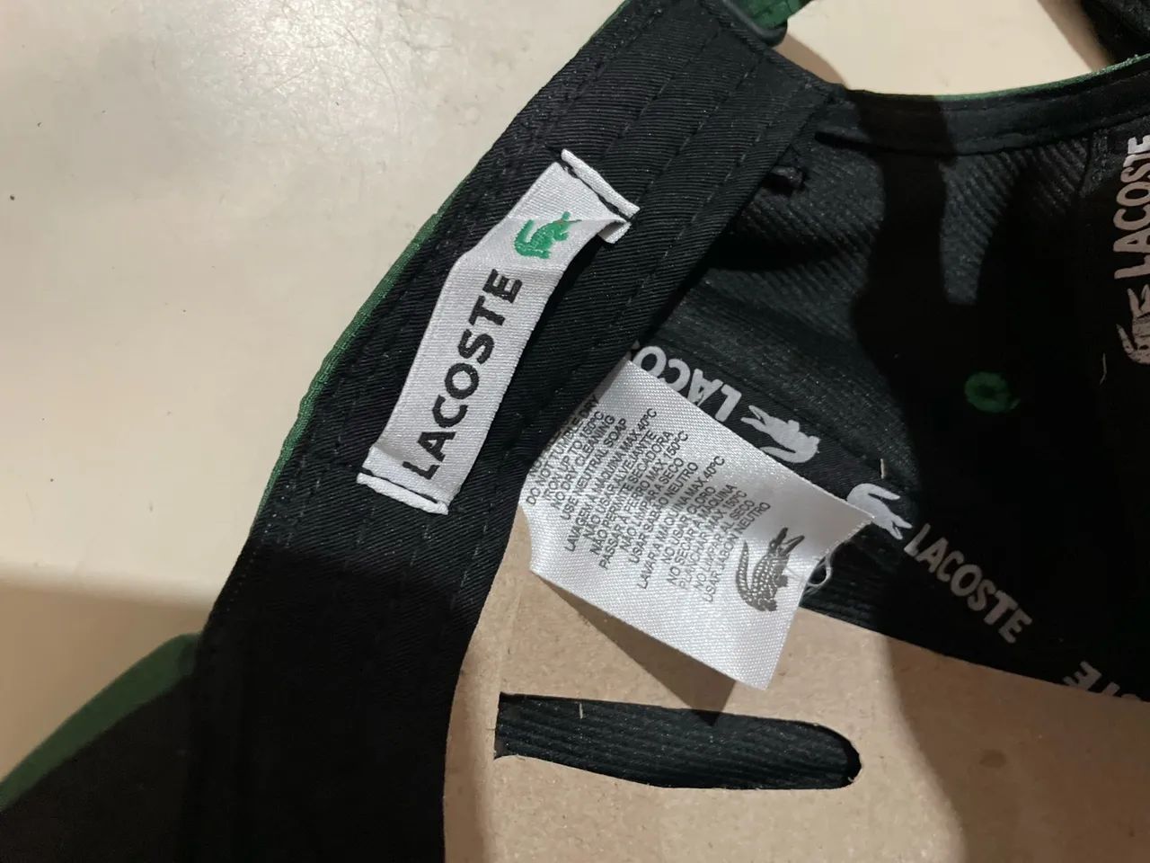 Boné Lacoste Sport Verde - Original - Foto 3