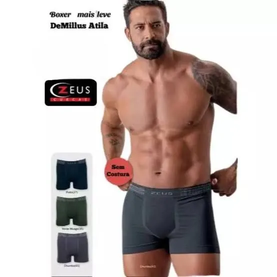 Boxer Zeus Sem Costura - Atila - DeMillus