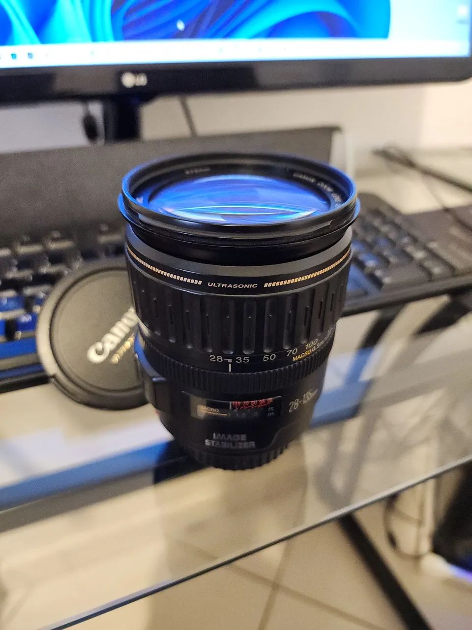 Lente Canon 28-135mm Image Stabilizer - Foto 2