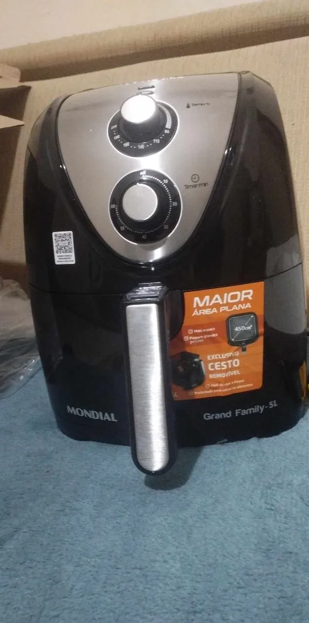 Air Fryer Mondial Grand Family 5L - Novo