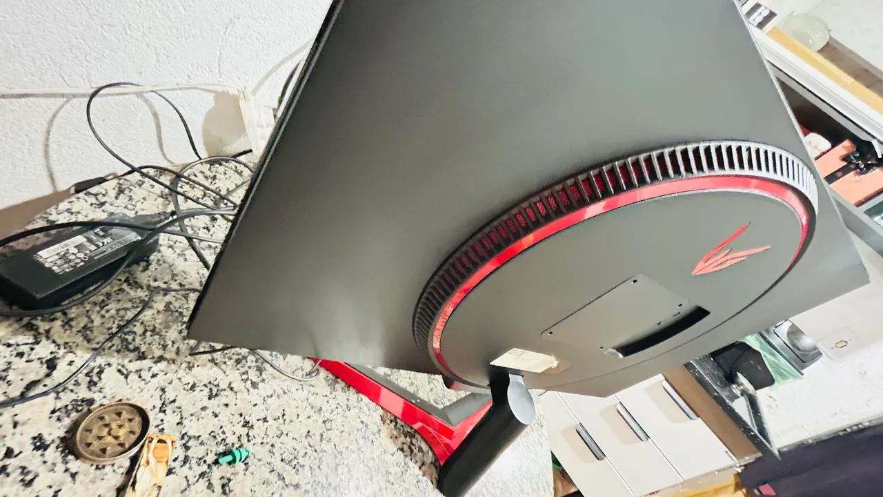 Ps5 slim físico zero 2 controle  monitor gamer lg ultra gear 32  troco ps5 pro - Foto 5