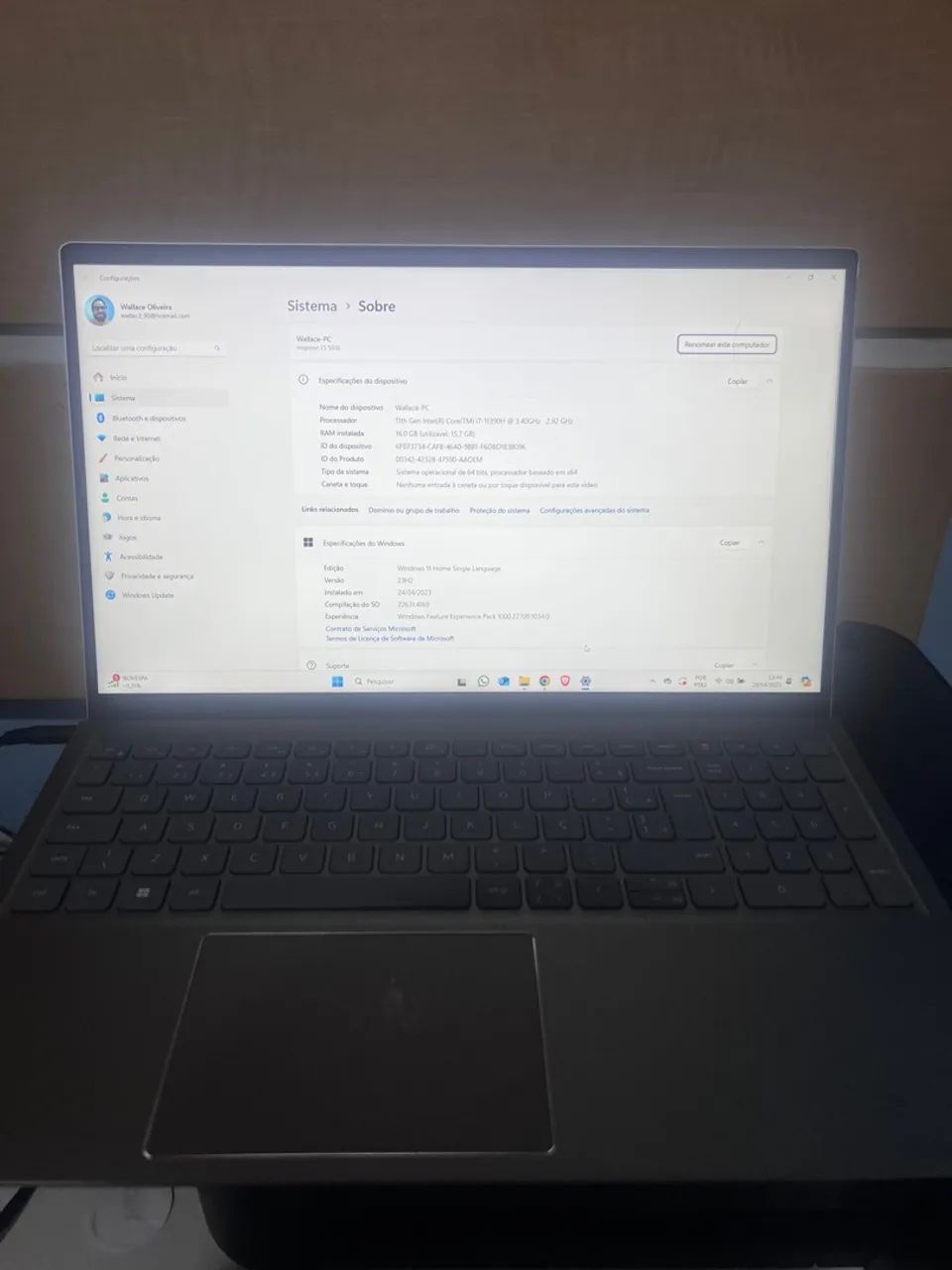 Dell inspiron 15 5510 i7 - 512gb - 16gb RAM  - Foto 3