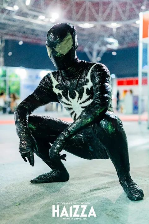 Cosplay Venom / Homem-Aranha Simbionte - Foto 2
