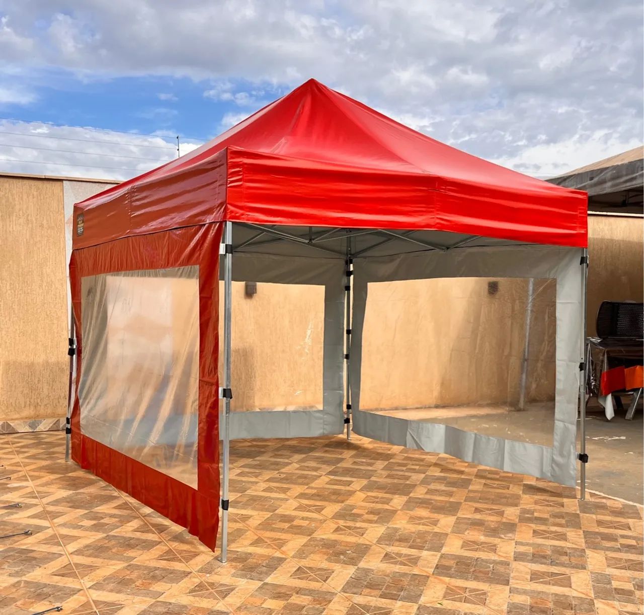 Tendas sanfonadas e piramidais  - Foto 3