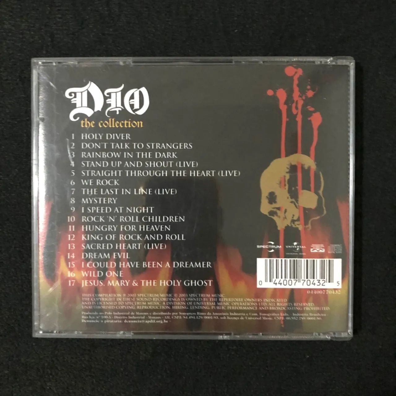 Dio - The Collection (CD nacional) - Foto 2
