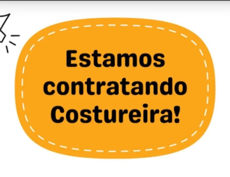 Vaga para costureira 