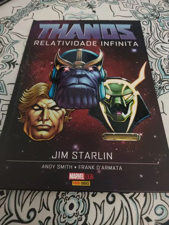 Coleção Completa de HQs do Thanos - Edição Infinita64520827984385125