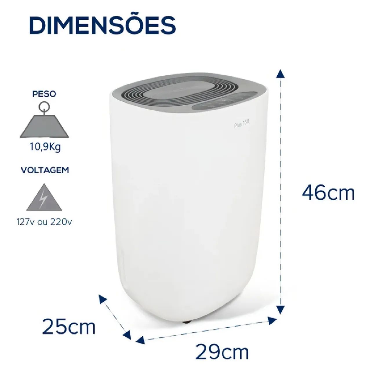 Desumidificador thermoshop plus 150 - Foto 5