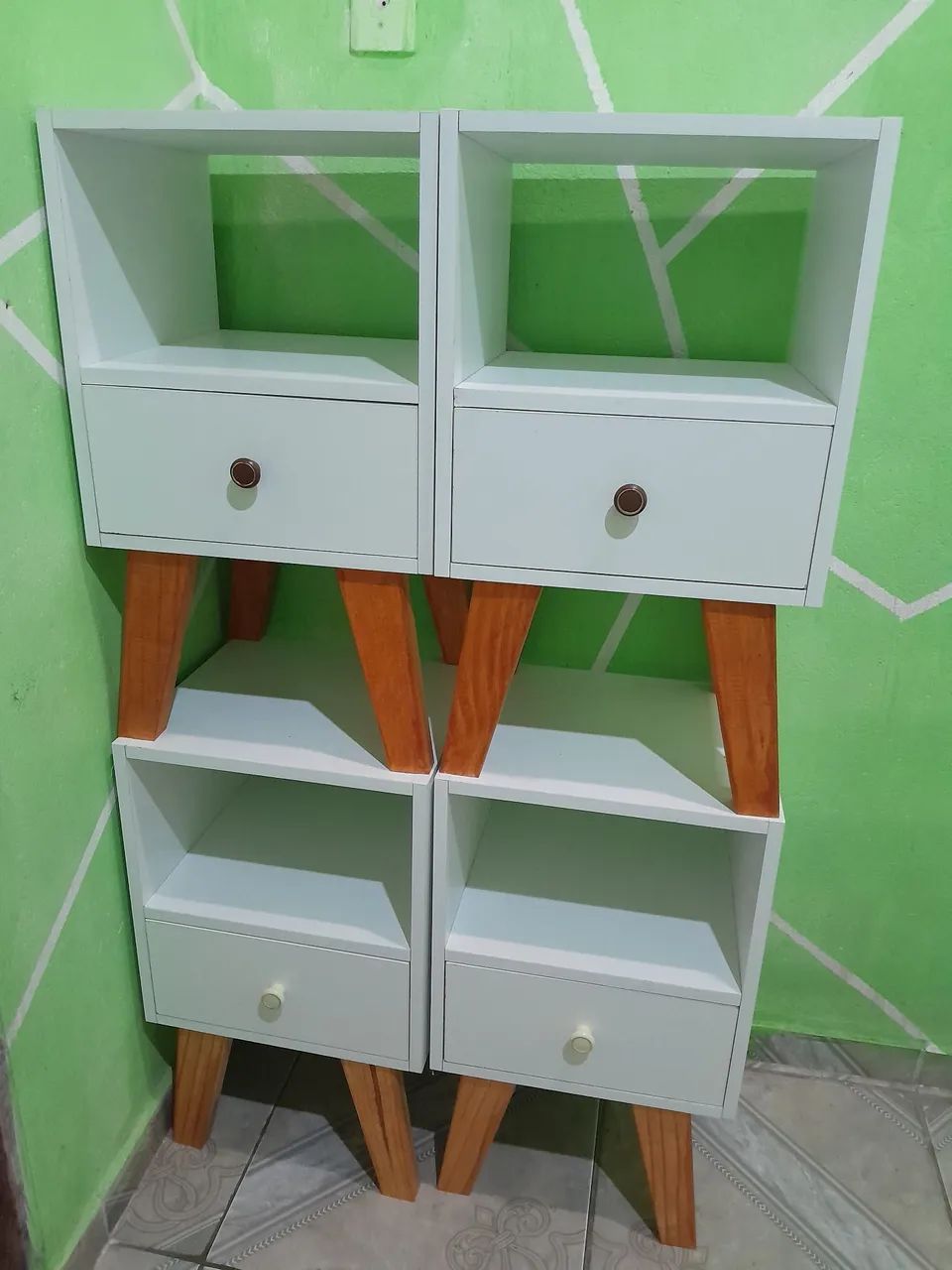 ?MESINHAS DE CABECEIRA ? VEM DECORAR SEU QUARTO NA @E.R_MOVEIS  - Foto 3