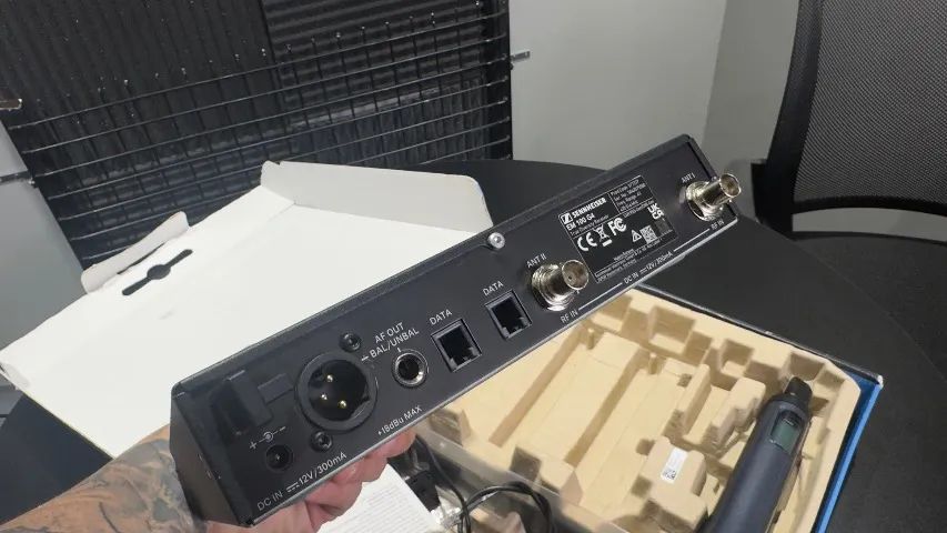 Microfone Sennheiser Evolution Wireless G4 Ew 100 G4-945 ZERADO - Foto 6