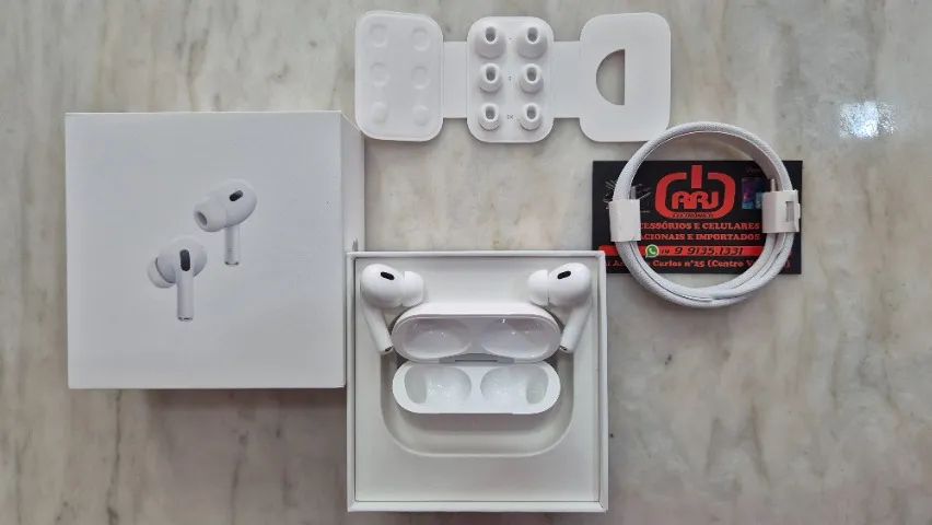 Airpods Pro Apple 2ª Th Usb-C Garantia Apple - Fones de Ouvido