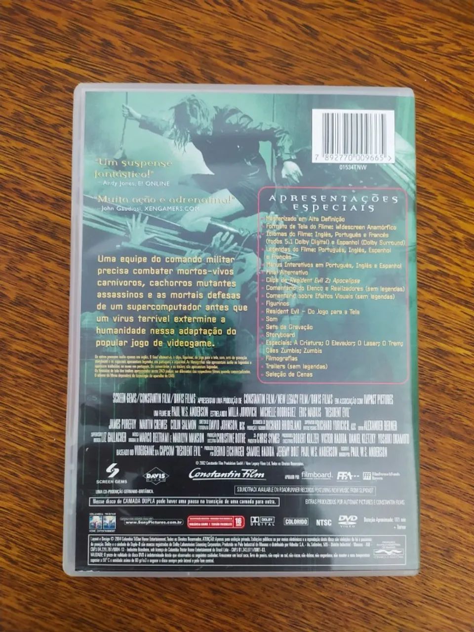 Filme Resident Evil: O Hóspede Maldito - Foto 2