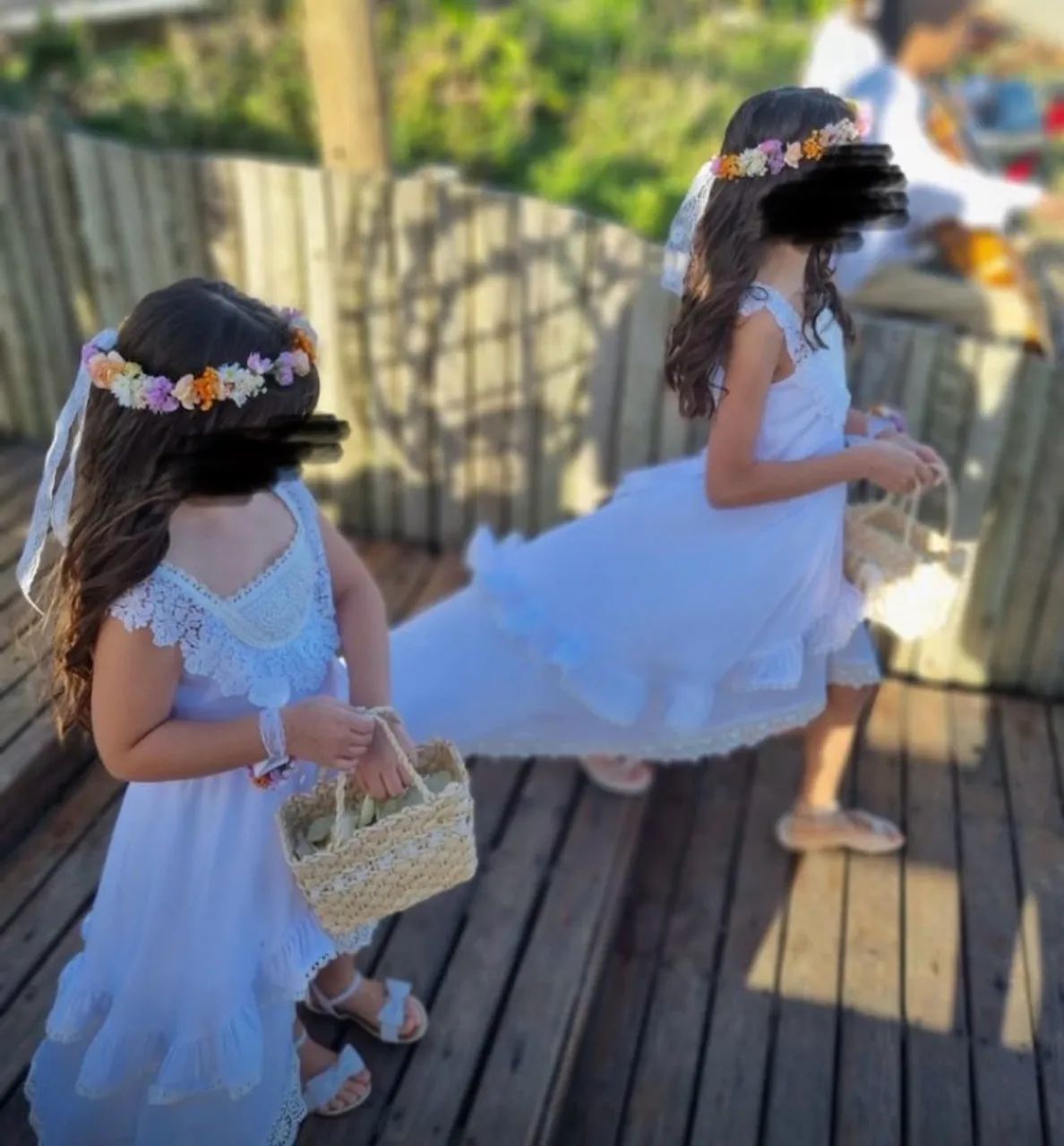 Dois vestidos de daminha de casamento  - Foto 3