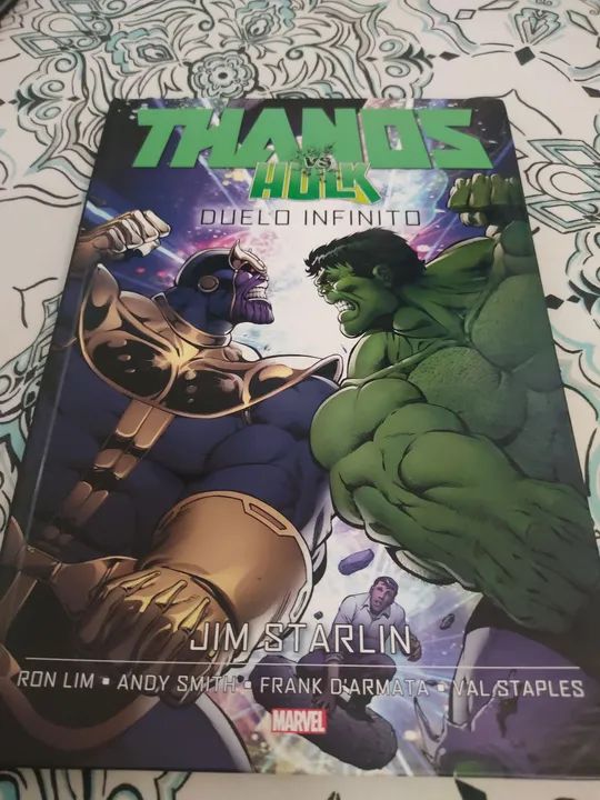 Coleção Completa de HQs do Thanos - Edição Infinita64520827984385124