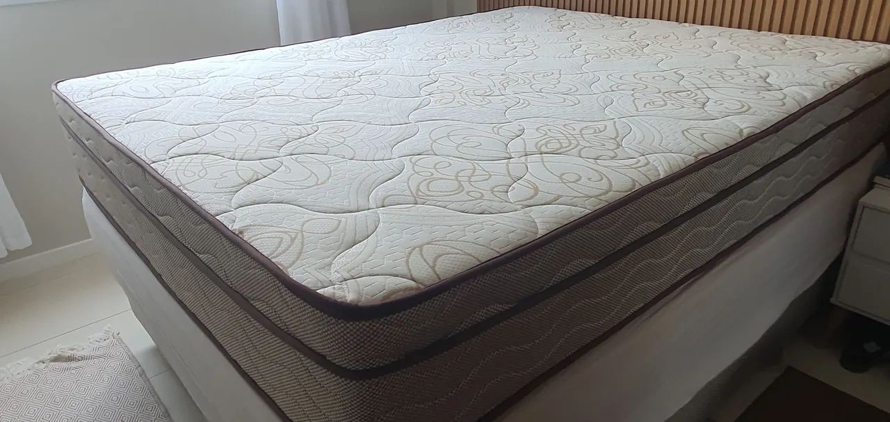 Conjunto Cama Box + Colchão OneFace Misto   - Foto 2