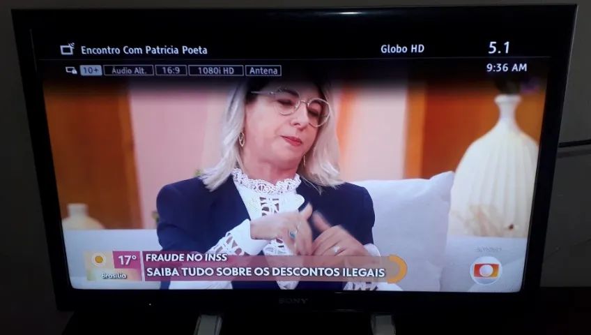 TV LED SONY 32 POLEGADAS COM DEFEITO