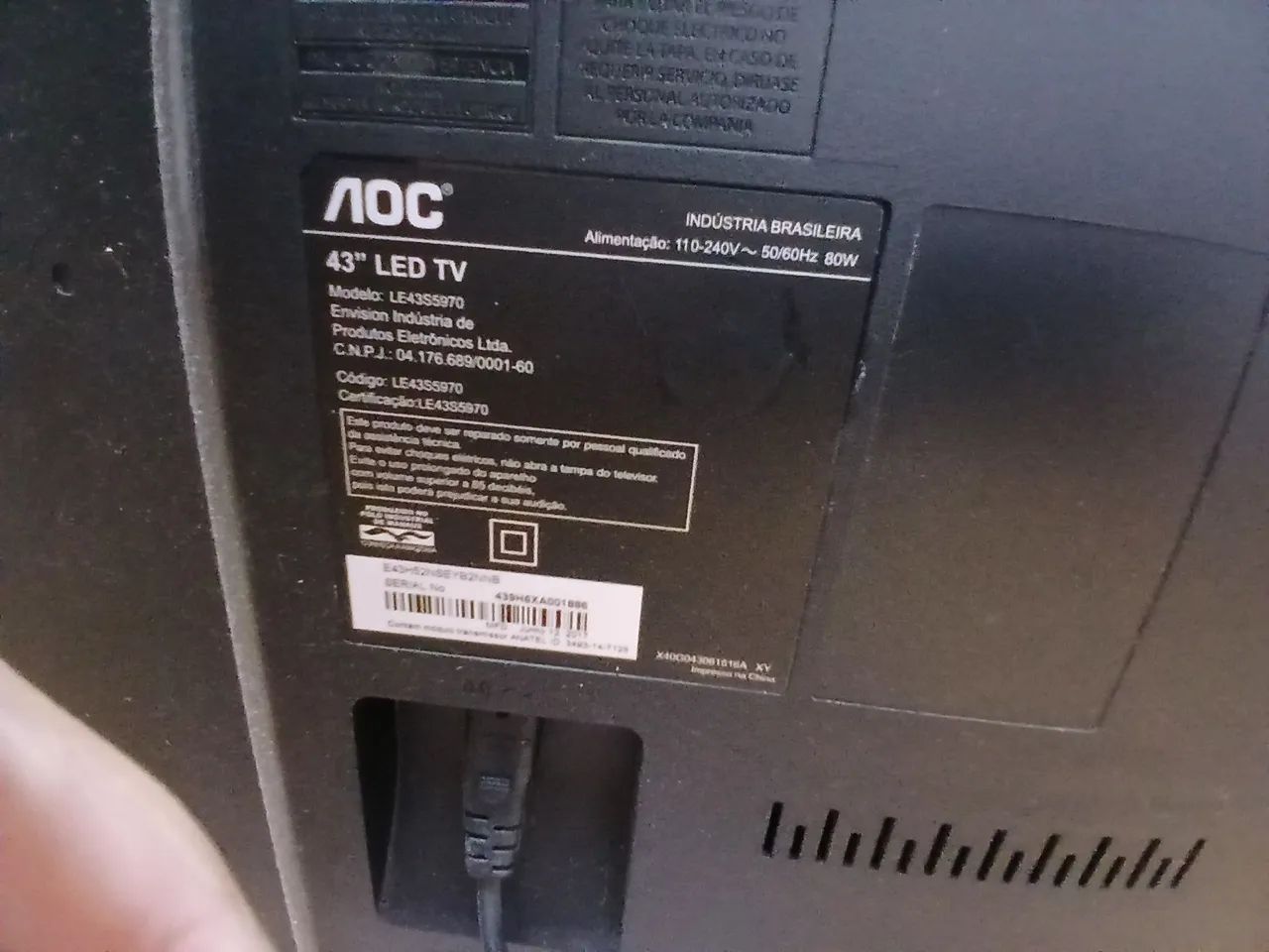 TV LED 43 polegadas - Foto 3