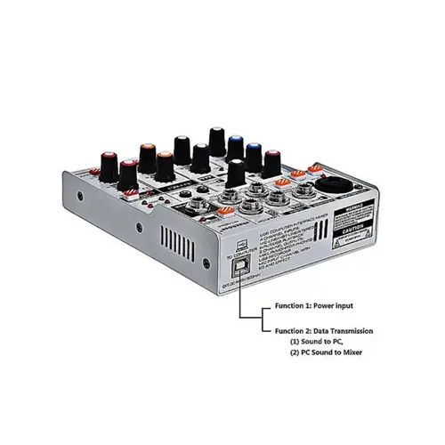 Mesa De Som Staner Mx0402i Interface De Áudio USB - Foto 3