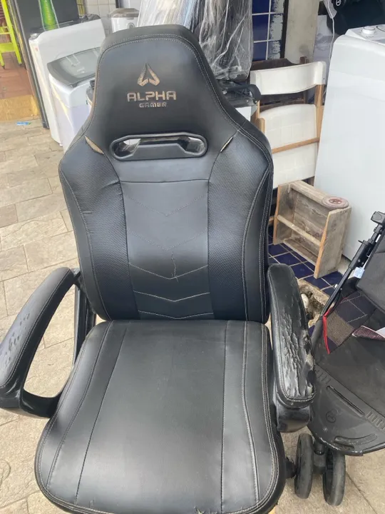 Cadeira Gamer Alpha Gamer - Preta