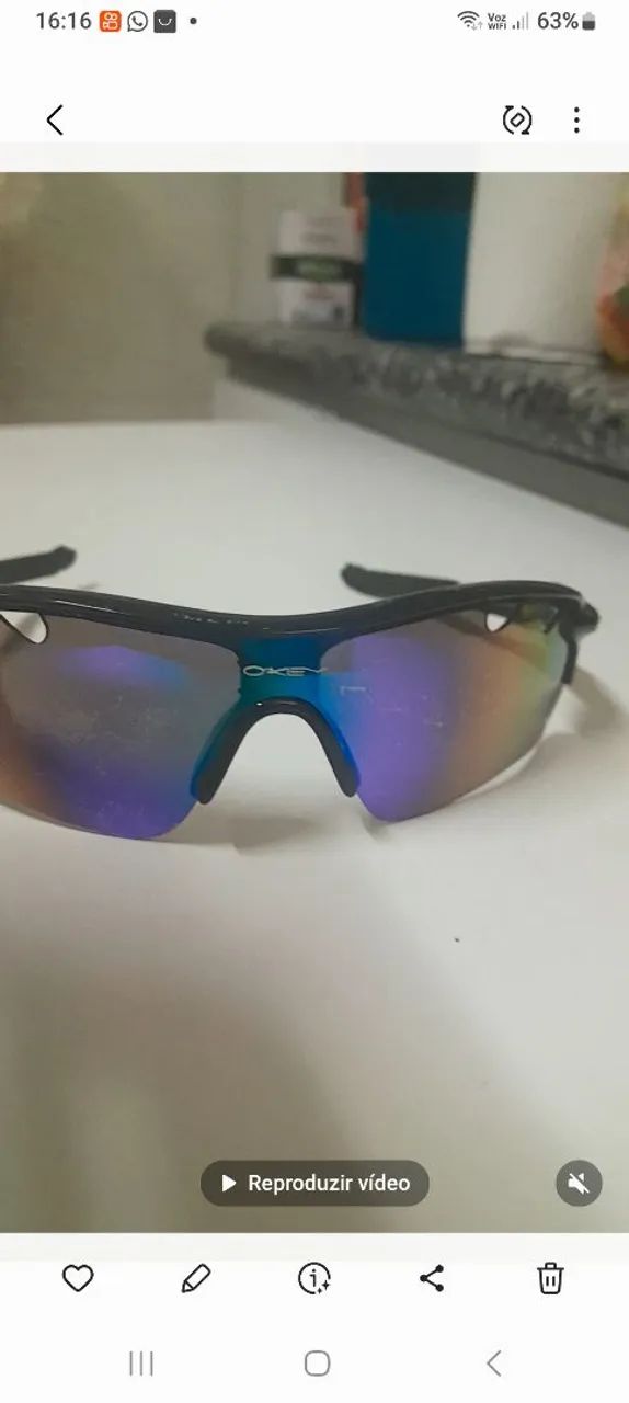 ** ÓCULOS OKLEY DE CICLISTA ( MADE IN USA ) . - Foto 5
