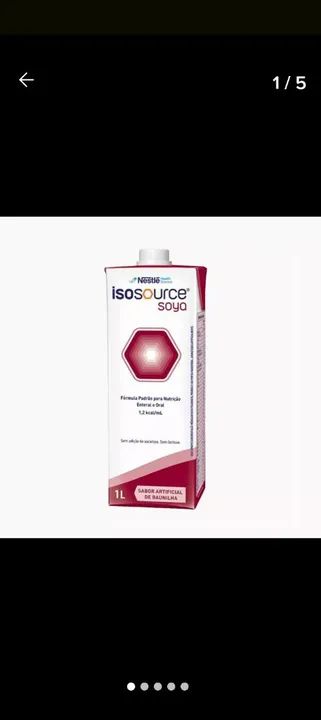 Isosource soya 1.5 e 1.0