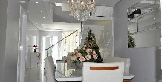 Condomínio Osvaldo Studart, Casa duplex com 04 suítes, móveis projetados - Foto 5