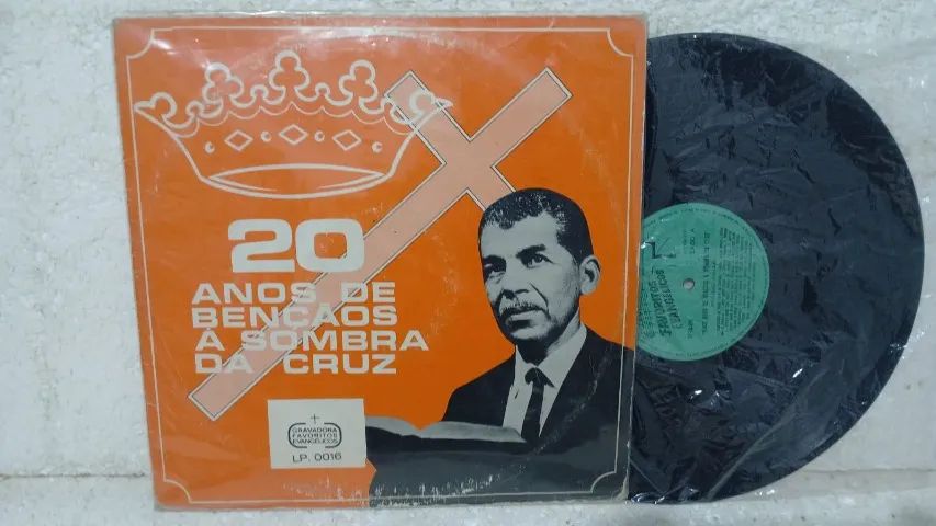 lp feliciano amaral - 20 anos de bençãos a sobra da cruz