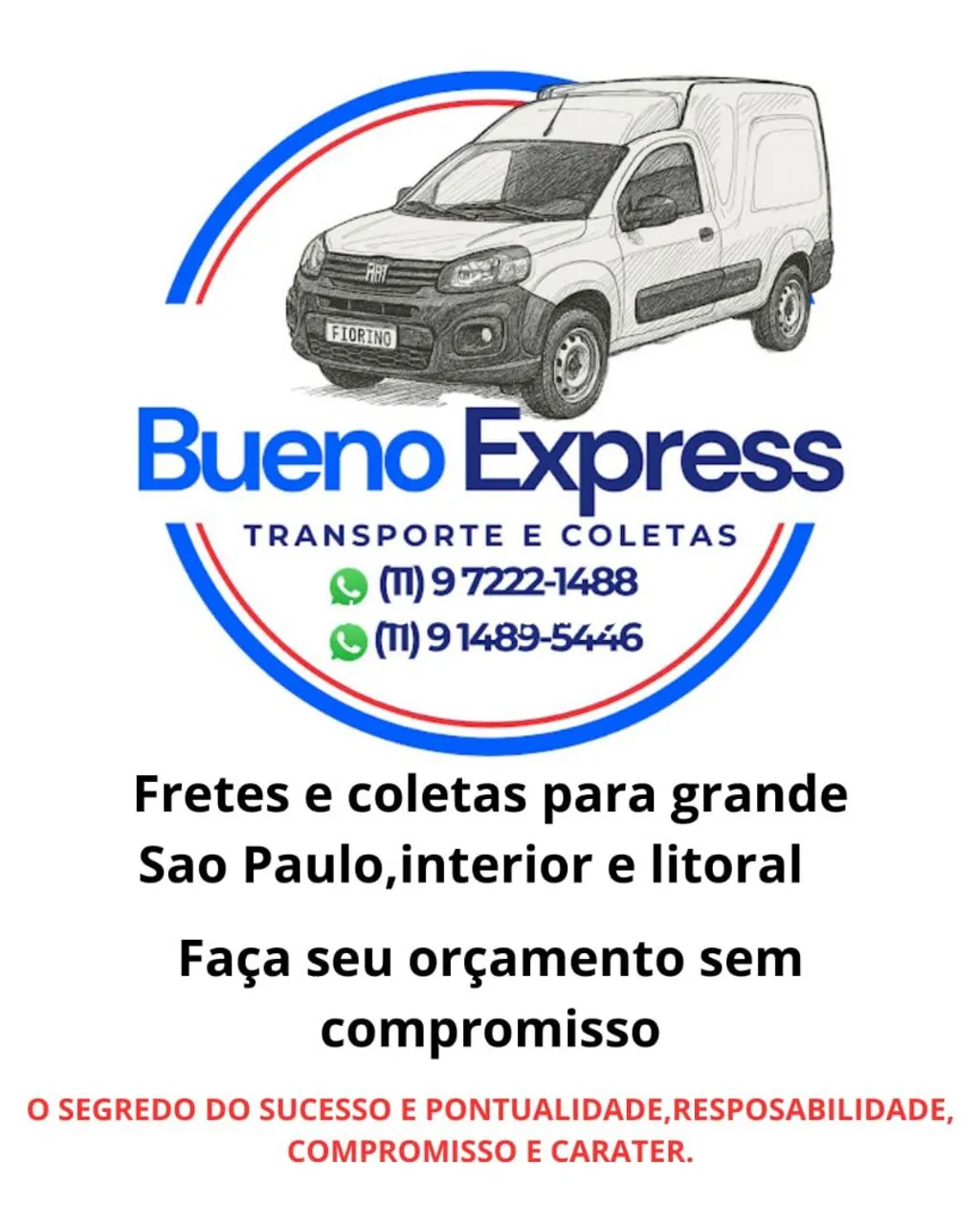 Frentes coletas e entregas