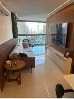 RESIDENCIAL MAR DOURADO - AP 3 QUARTOS C/ SUÍTE - 1 QD DA PRAIA - PORTEIRA FECHADA - ANDAR