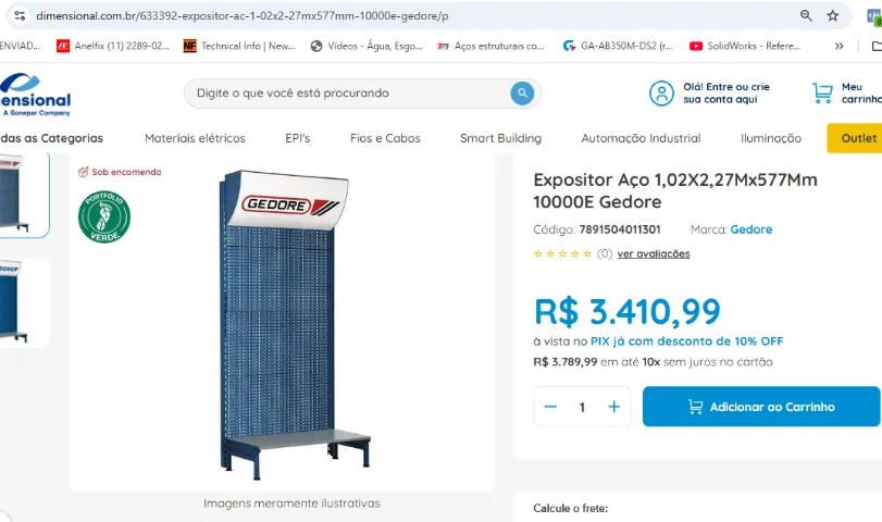 Painel de ferramentas