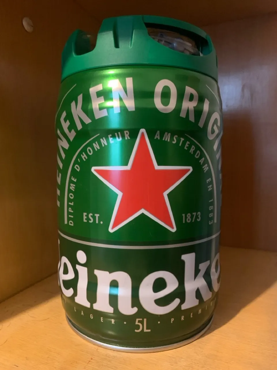 Barril de cerveja Heineken 5L