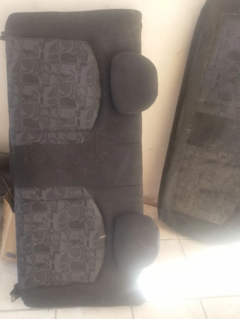 Bancada traseira do Peugeot