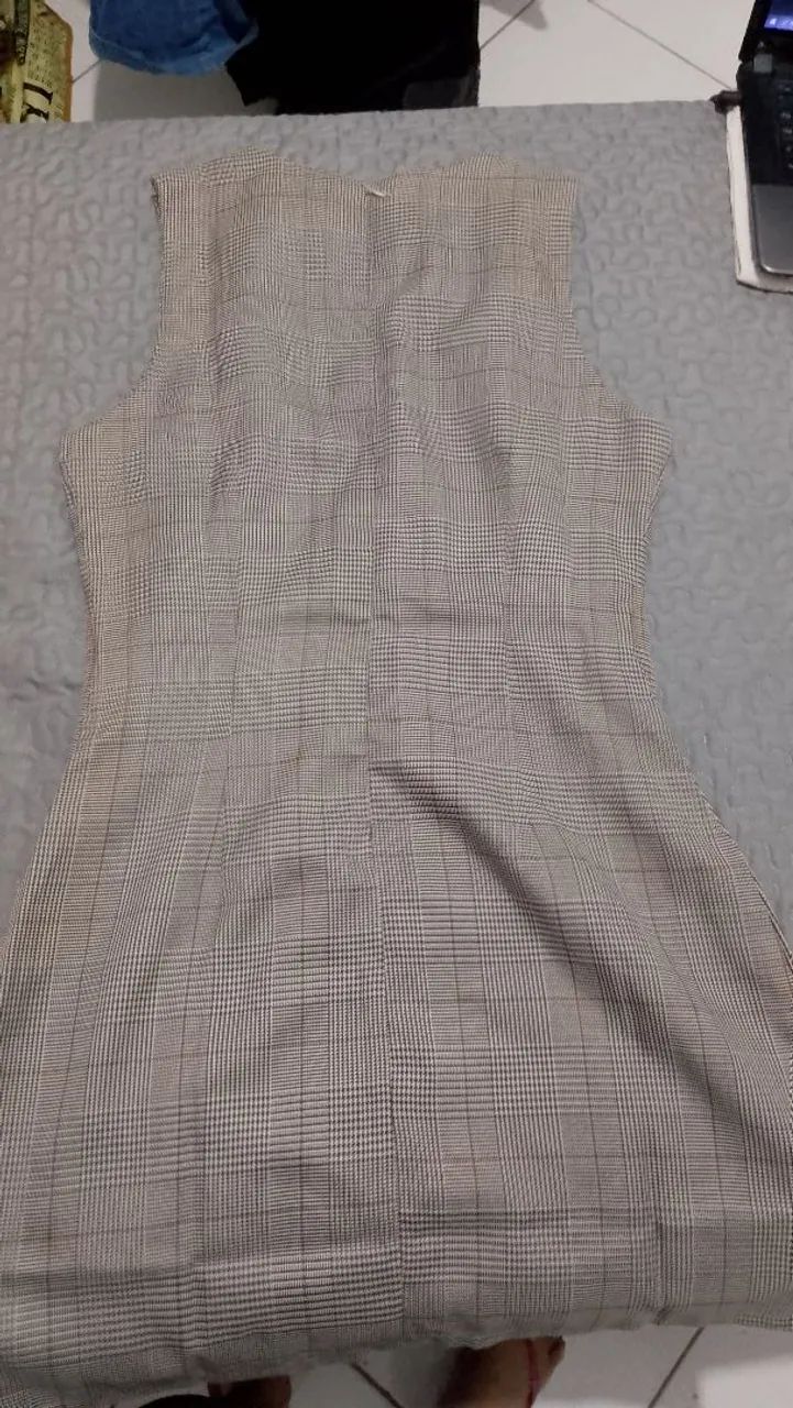 Vestido xadrez 