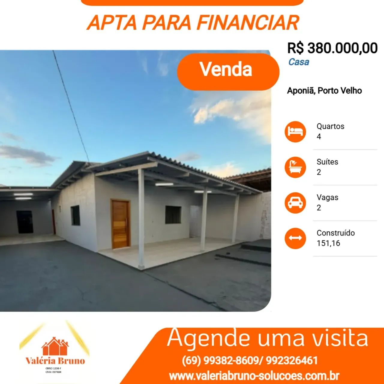 Casa com 4 quartos sendo 2 suites atp a financiar