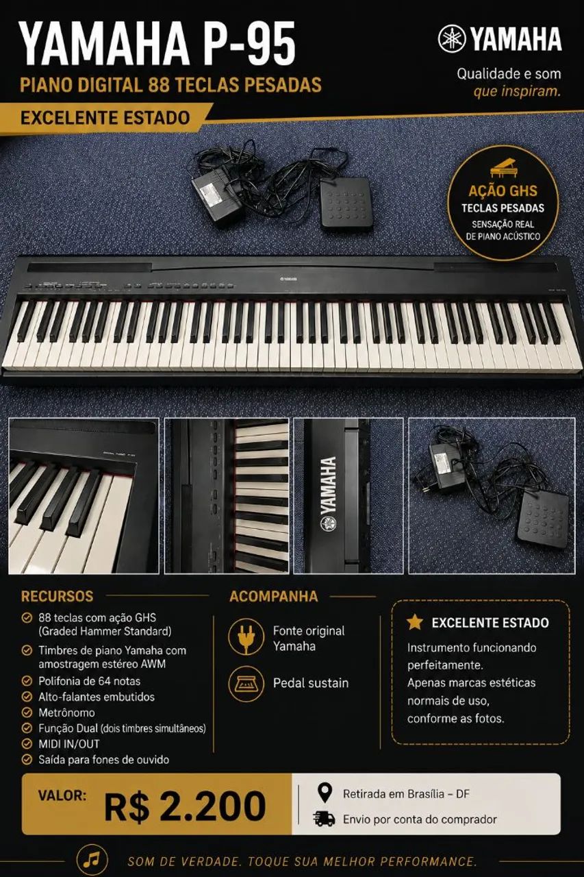 yamaha p95