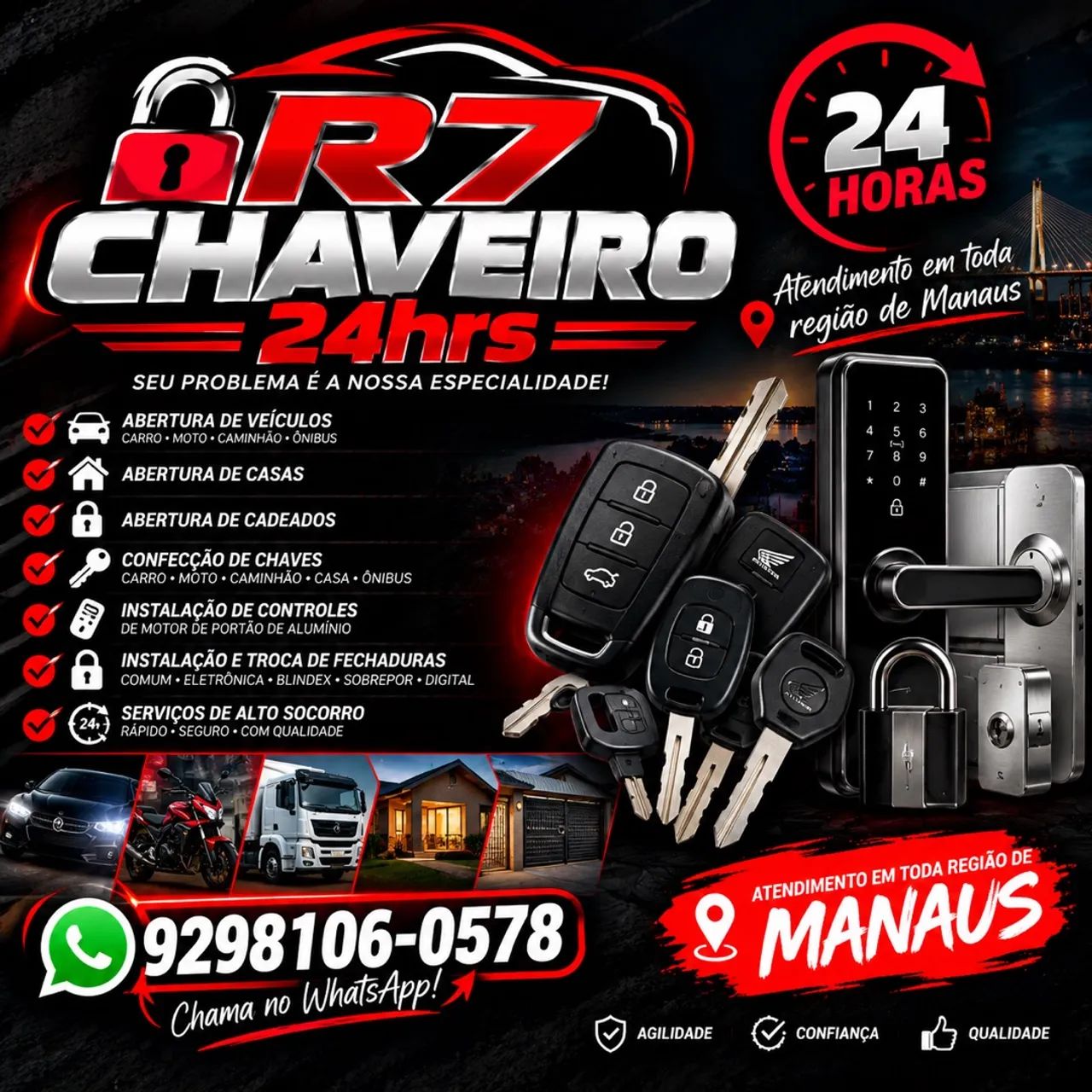 CHAVEIRO 24HRS ? - Foto 2