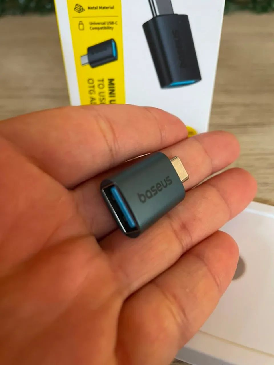 Adaptador USB para USB tipo C  Baseus - Foto 5