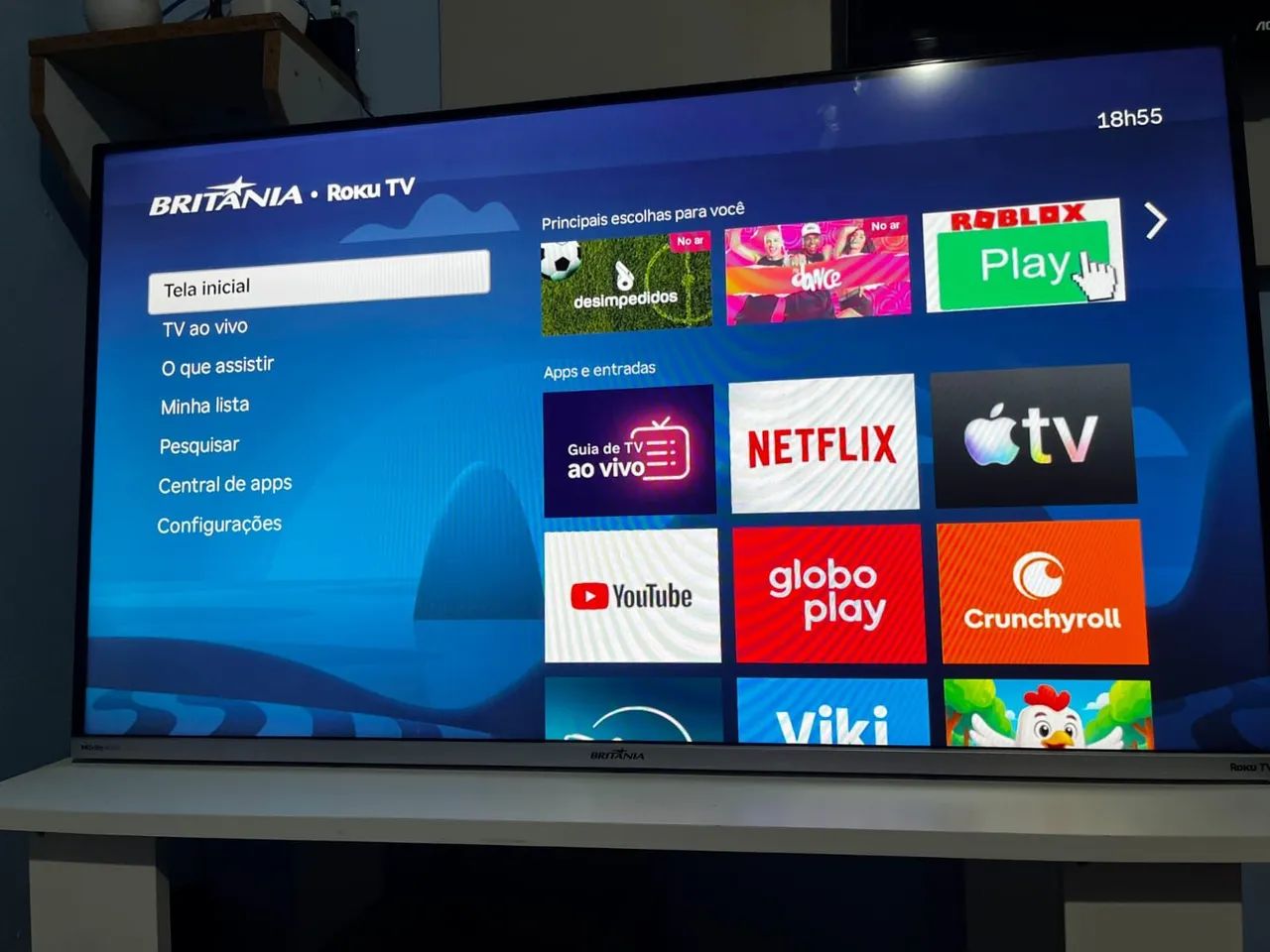 Tv 50 polegadas  roku  - Foto 4
