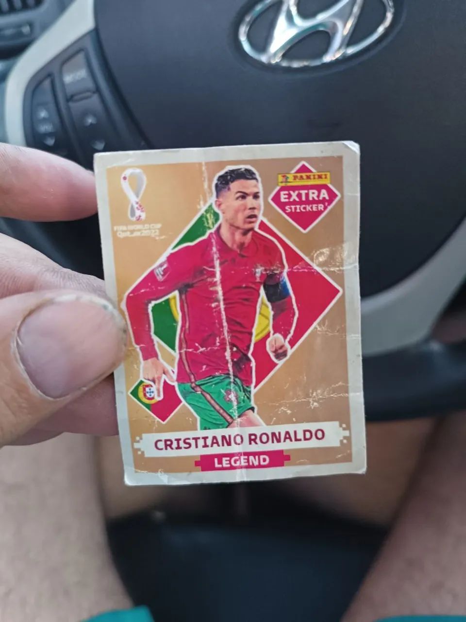 Figurinha 2022 Cristiano Ronaldo