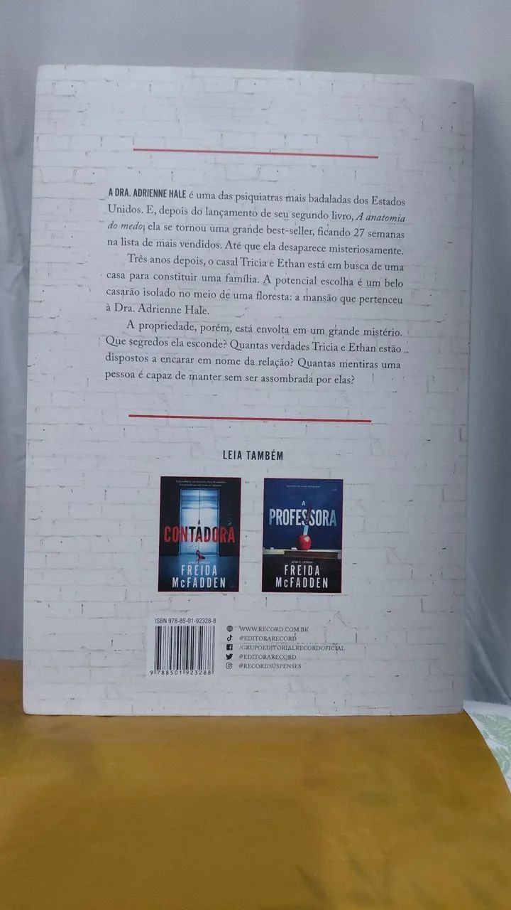 Livro Suspense - NUNCA MINTA _ Freida McFadden - Foto 2