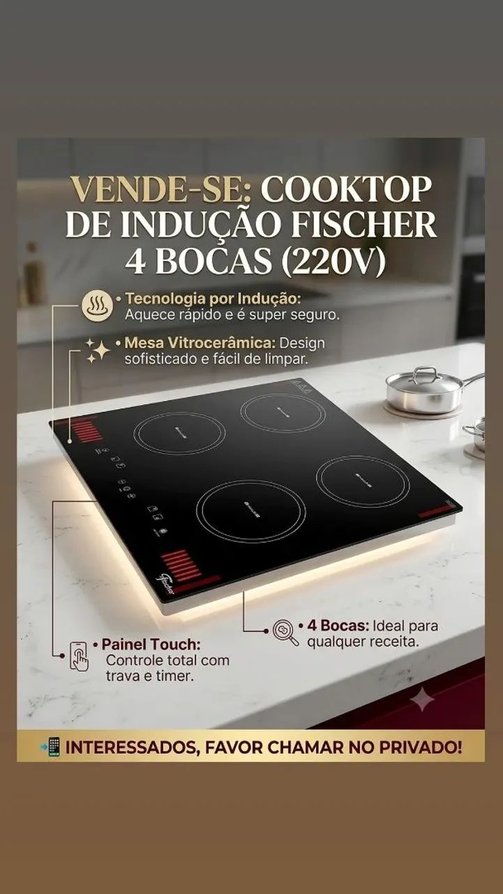Fogão de indução 