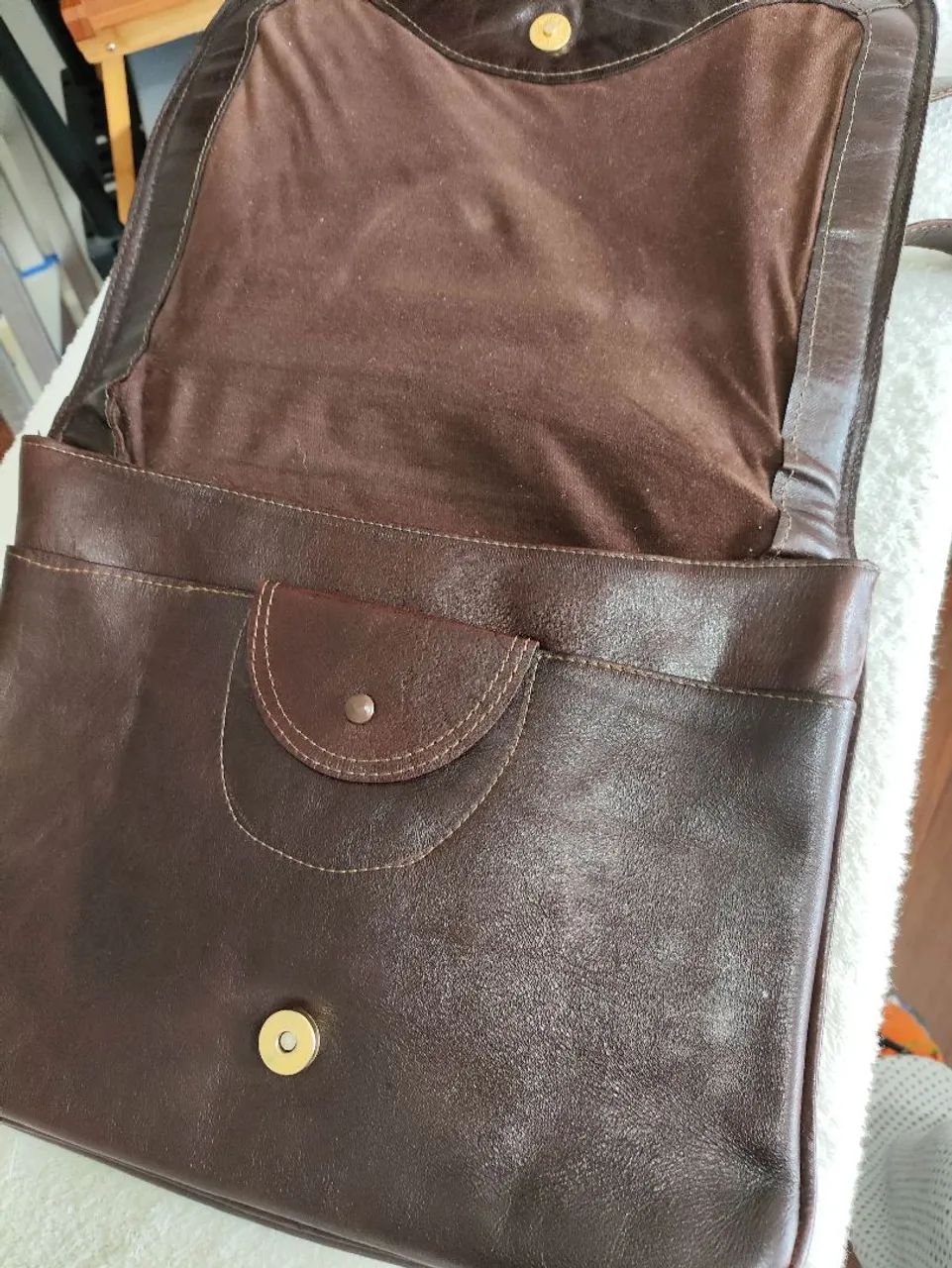 Bolsa feminina convenant cor pinhão - Foto 3