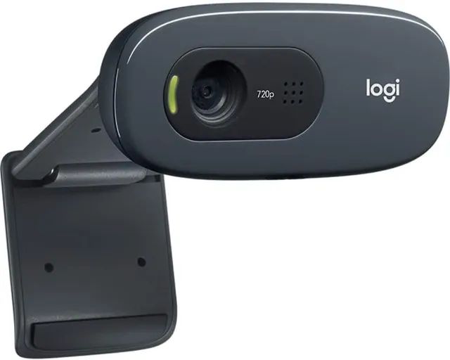 Webcam Logitech C270 - 720p/30fps - Usada - Foto 2