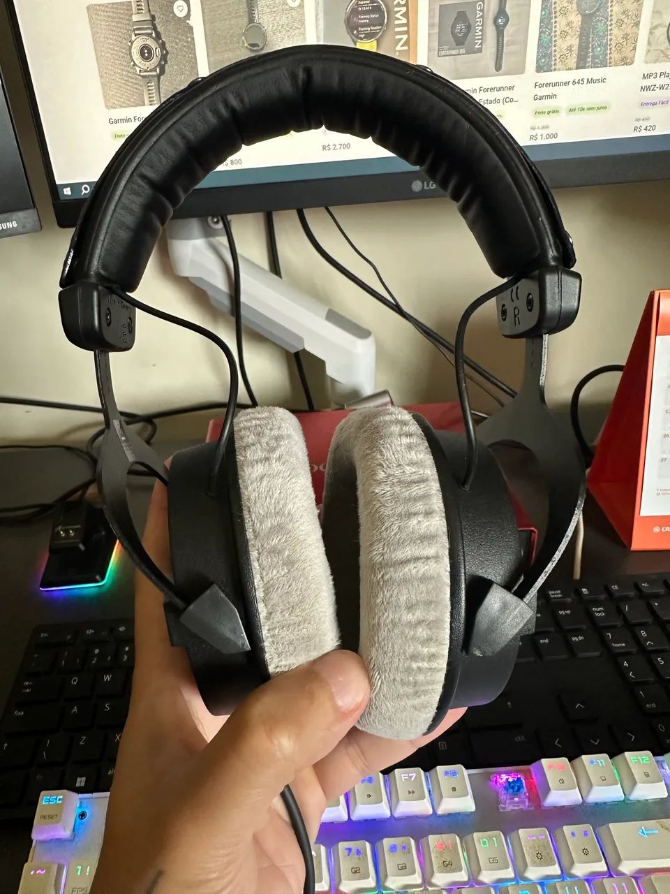 Fone Beyerdynamic DT 990 novo - Foto 2