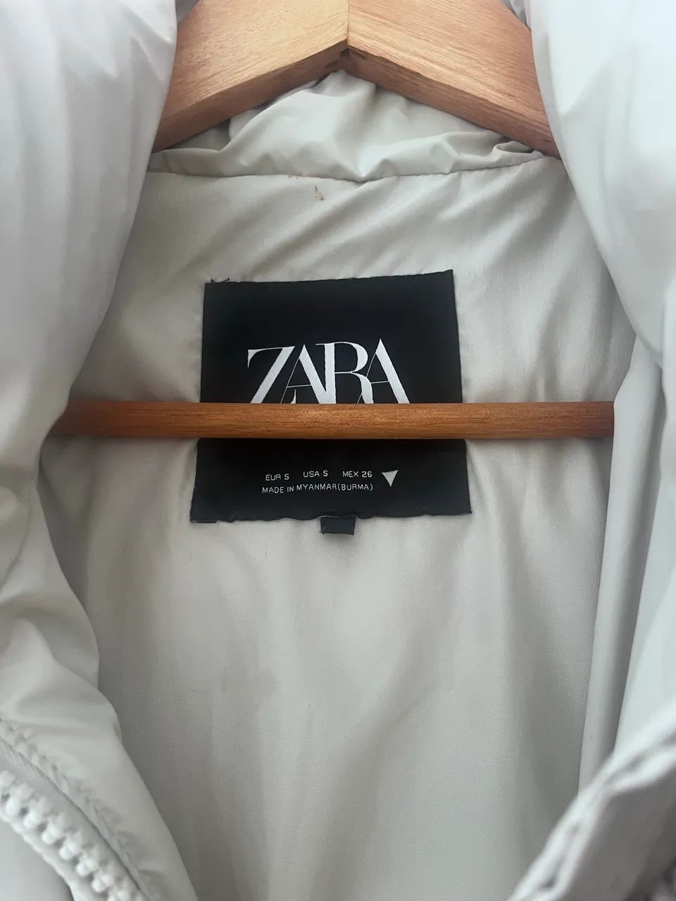 Jaqueta Puffer para neve Zara - Foto 3
