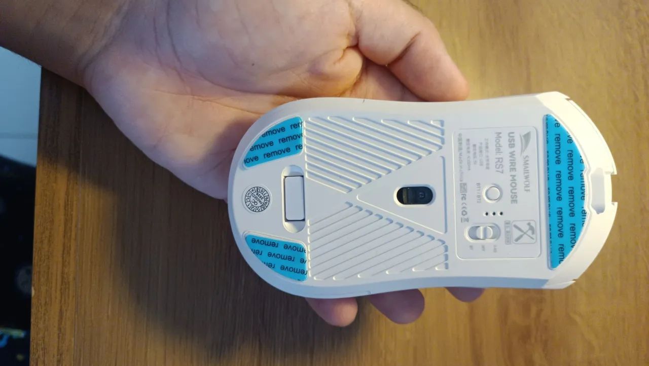 Mouse Gamer SmailWolf RS7 (NOVO) - Foto 4